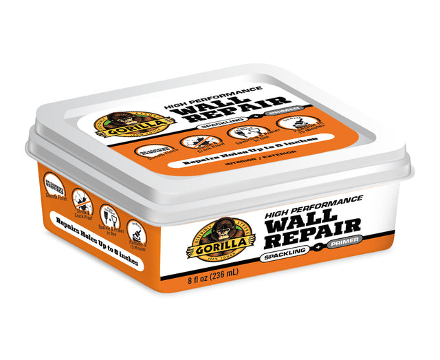 Gorilla Glue 8 OZ Wall Repair Spackling + Primer