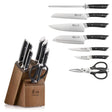 Cangshan Helena Series 8-piece Knife Block Set -black