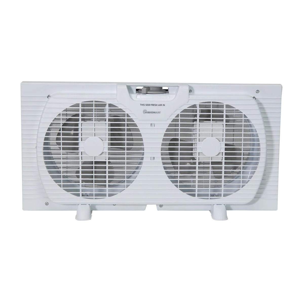 Vision Air 9-inch Twin Window Fan - White