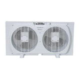 Vision Air 9-inch Twin Window Fan - White