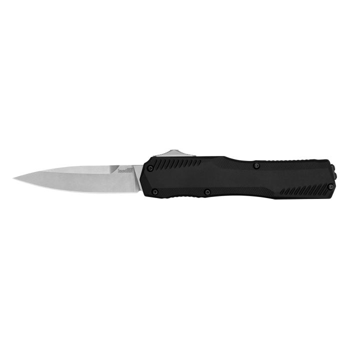 Kershaw Livewire Otf Knife - Stainless Steel/black Ss/blk
