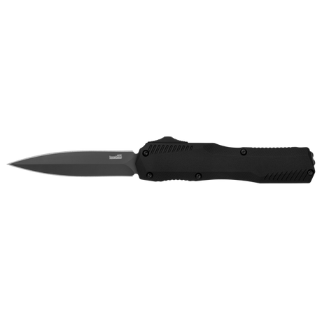 Kershaw Livewire Double Edge Knife - Black Black