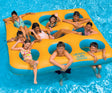 Swimline Labyrynth Island Raft Blue/orange