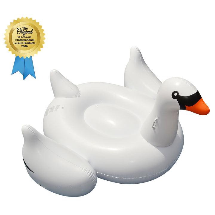 Swimline Giant Swan Ride-on Float