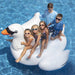 Swimline Giant Swan Ride-on Float