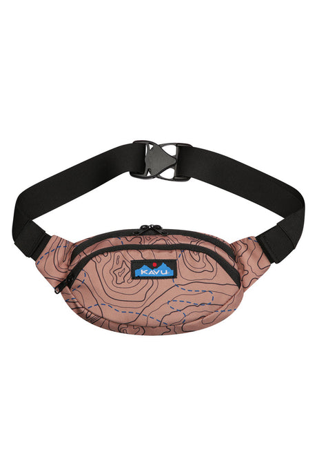 KAVU Spectator Belt Bag - Sea Map Sea Map