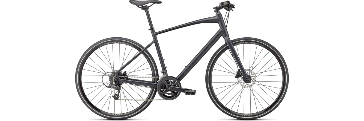 SPECIALIZED Sirrus 2.0 Bike, L Satin Cast Black/Gloss Black/Satin Black Reflective Satin black gloss