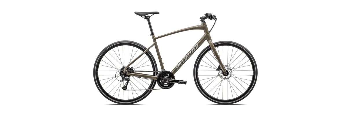 SPECIALIZED Sirrus 2.0 Bike, M Satin Taupe/Satin Birch Reflective Tpe/brchrefl