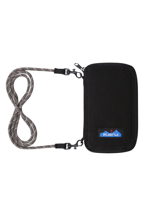 KAVU Go Time Wallet - Black Black