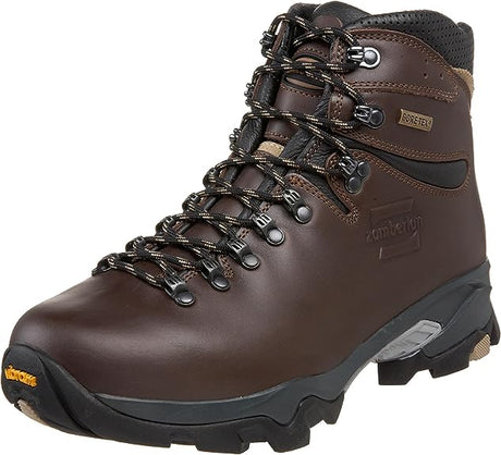 Zamberlan Men's Vioz GTX Boot Dark Brown/Beige