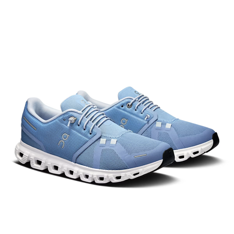 On Cloud Cloud 6 Womens Shoe Chambray/white