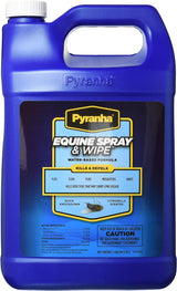 Pyranha Equine Spray & Wipe Insect Repellent - (15oz, 32oz & 1 Gal) / Citronella