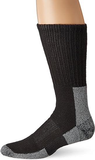 Thorlo Men's Maximum Cushion Trail Hiking Crew Sock Castlerock Grey