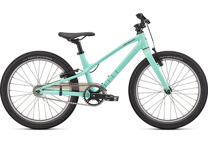 SPECIALIZED Jett 20 Single Speed Bike, Gloss Oasis/Forest Green Oasis/forest green