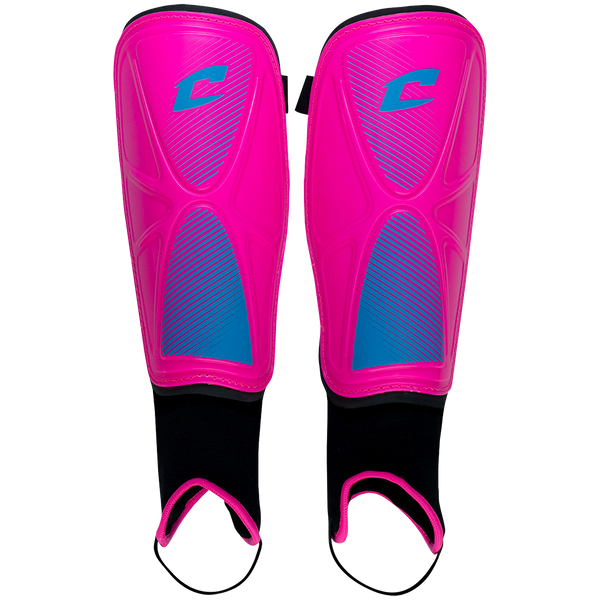 Champro Sports D2 Shin Guard Optic pink