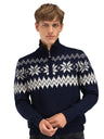 Dale Of Norway Mens Myking Sweater Nvyoffwhtltcharcoal