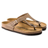 Birkenstock Gizeh Oiled Leather Sandal Tobacco