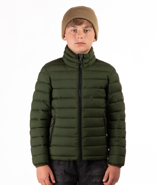 Boulder Gear Yth Boys Voyage Puffy Jacket Green seaweed