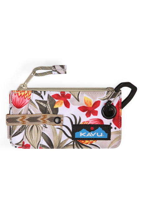 Kavu Clipper Card Case Wallet Tropifloral