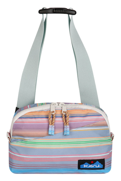 KAVU Half Pint Waist Bag - Rainbow Run Rainbow Run