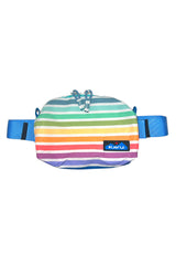Kavu Pint Size Belt Bag Rainbow Stripe