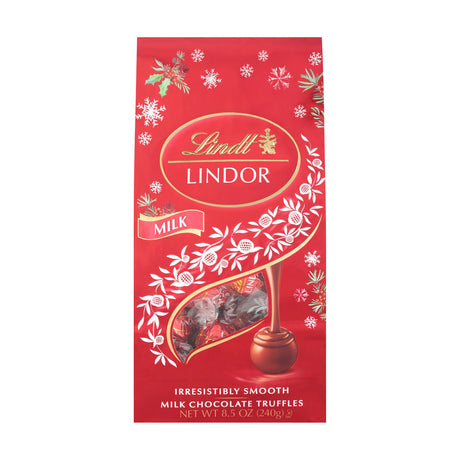 Lindt Lindor Holiday Milk Chocolate Truffles