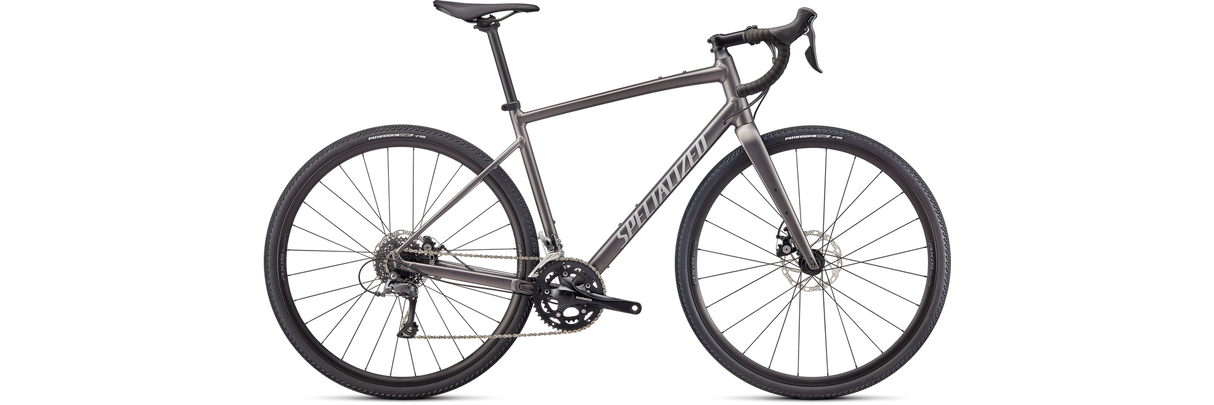 SPECIALIZED Diverge E5 Bike, 54cm Satin Smoke/Cool Grey/Chrome/Clean Smk/clgry/chrm