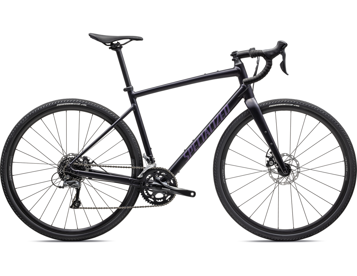 SPECIALIZED Diverge E5 Bike, 52cm Satin Midnight Shadow/Violet Pearl Stnmdntshd vltprl