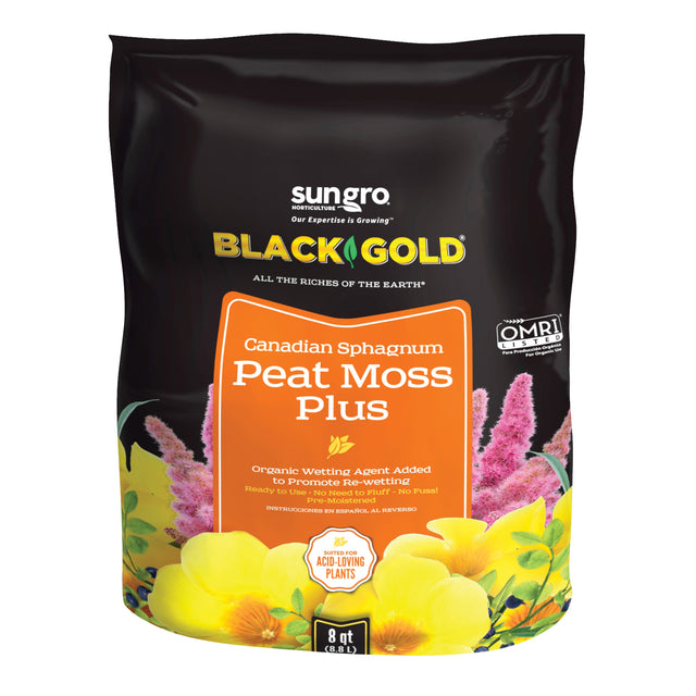sun gro Peat Moss 8QT