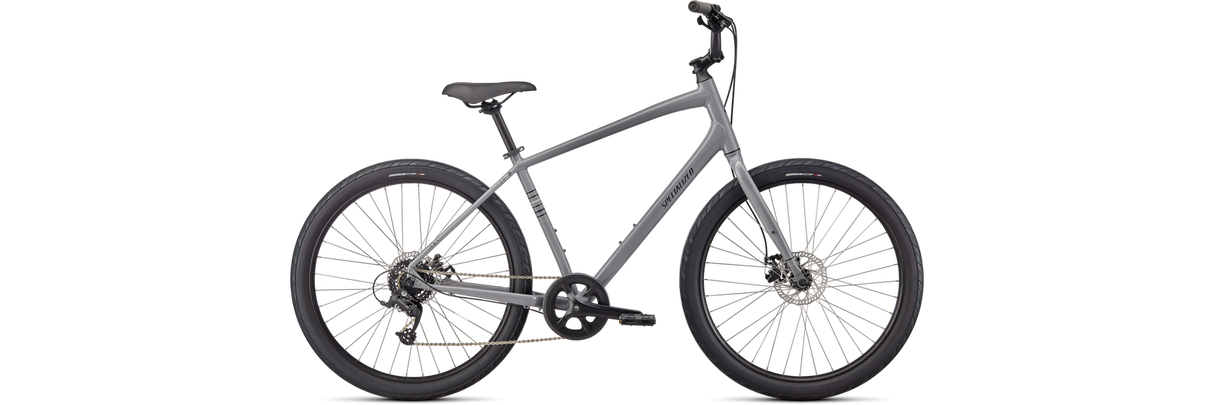 SPECIALIZED Roll 2.0 Bike, L Gloss Cool Grey/Dove Grey/Satin Black Reflective Clgry/dovgry/blk