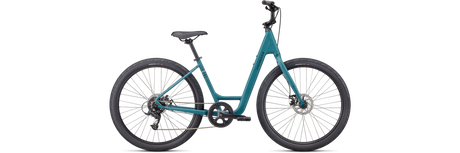 SPECIALIZED Roll 2.0 Low Entry Bike, S Satin Dusty Turquoise/Summer Blue/Satin Black Reflective Tur/blu/blk