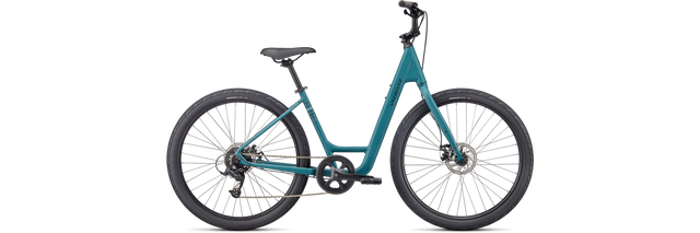 SPECIALIZED Roll 2.0 Low Entry Bike, S Satin Dusty Turquoise/Summer Blue/Satin Black Reflective Tur/blu/blk