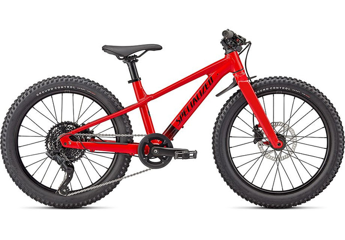 SPECIALIZED Riprock 20 Bike, Gloss Flo Red/Black Red/blk