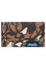 Kavu Big Spender Wallet Floral mural