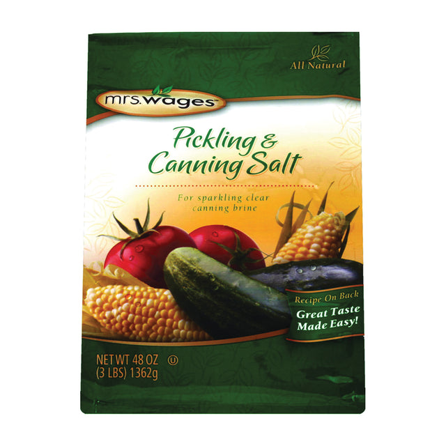 Mrs. Wages Pickling and Canning Salt