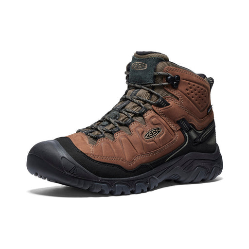 Keen Men's Targhee IV Waterproof Hiking Boot - Bison/Black