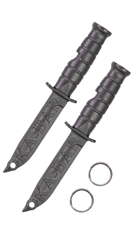 KA-BAR Emergency Whistles - Two Pack Black