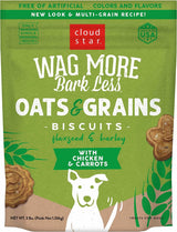 Cloudstar Wag More Bark Less Oven Baked Dog Biscuits (Chicken & Carrots) - 3lbs / Chicken & Carrots