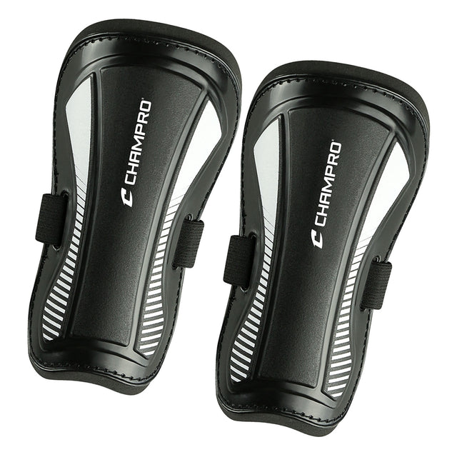 Champro Sports D3 Molded High Impact Shin Guard Black