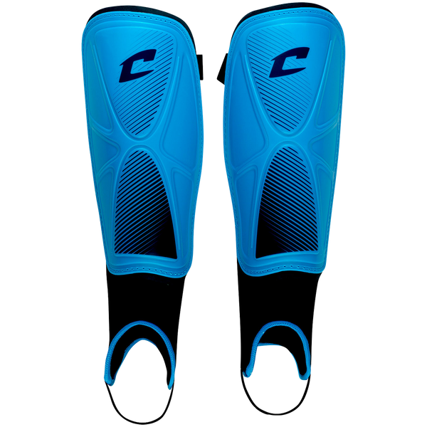 Champro Sports D2 Shin Guard Optic blue