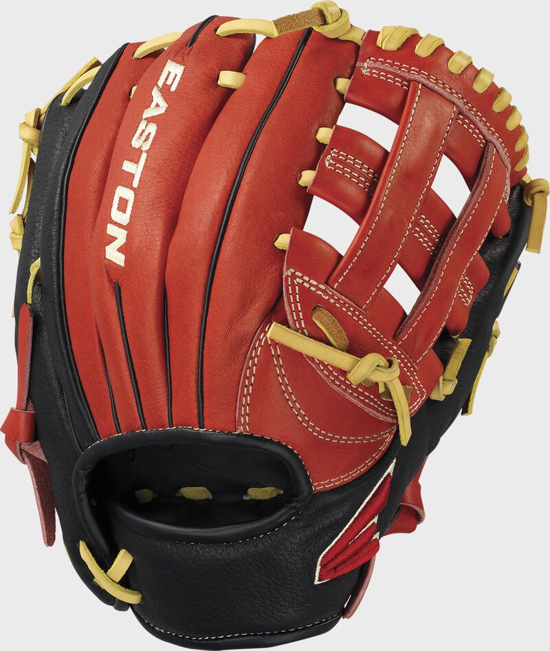 EASTON Future Elite 11in Youth Baseball Glove LH Red/Black/Cream