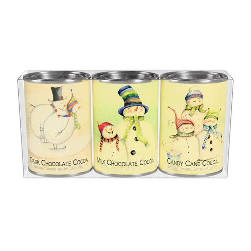 McSteven's Debbie Taylor-Kerman Snow Family Cocoa Gift Set (Three 2.5oz Tins)