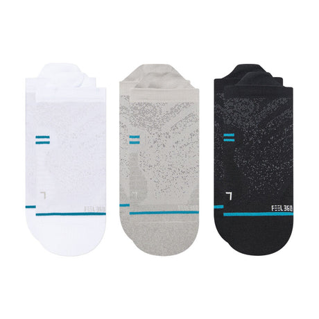 Stance Unisex Run Light Tab 3 Pack Sock - Multi Multi