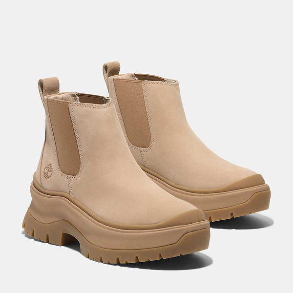 Timberland Women's Roxie Lane Mid Chelsea Boot - Light Beige