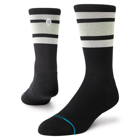 Stance Boyd Light Performance Crew Sock - Black Black