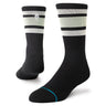 Stance Boyd Light Performance Crew Sock - Black Black