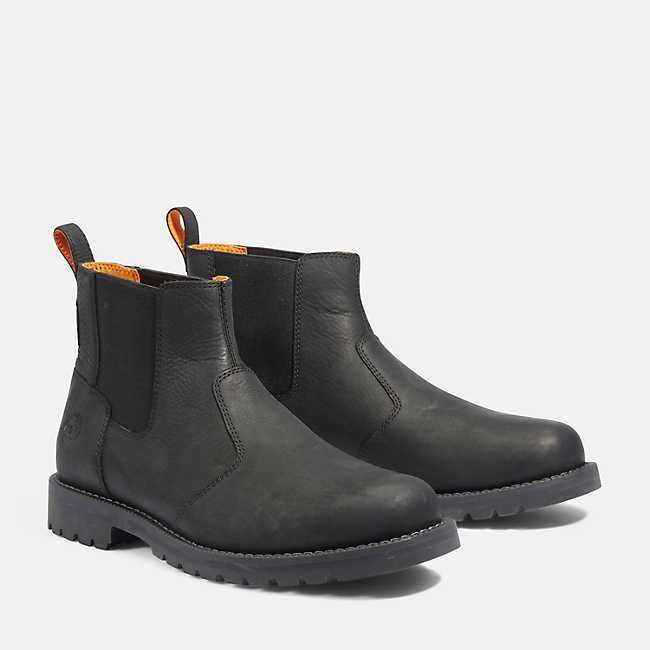 Timberland Men's Redwood Falls Chelsea Boot Black