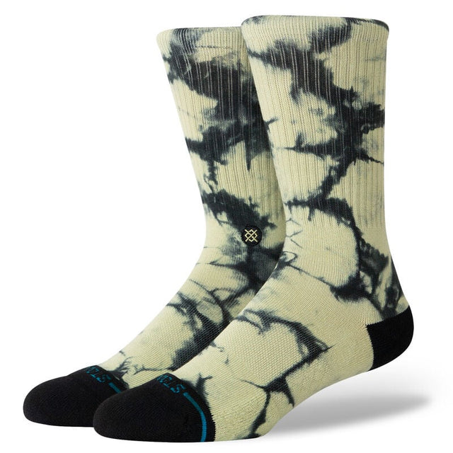 Stance Unisex Well Worn Sock - Green/Black Green/Black