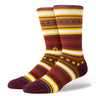 Stance Windy Pine Cotton Crew Sock - Rust Rust