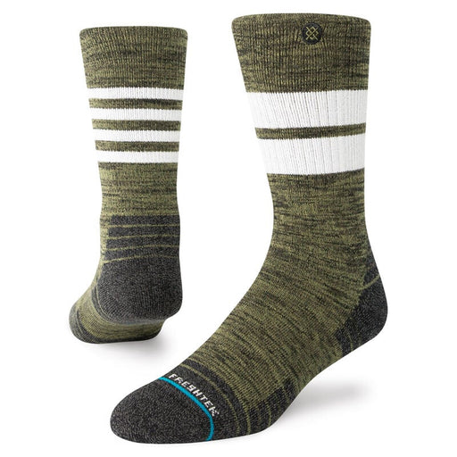 Stance Off Trail Performance Wool Medium Cushion Hiking Sock Dark Olive